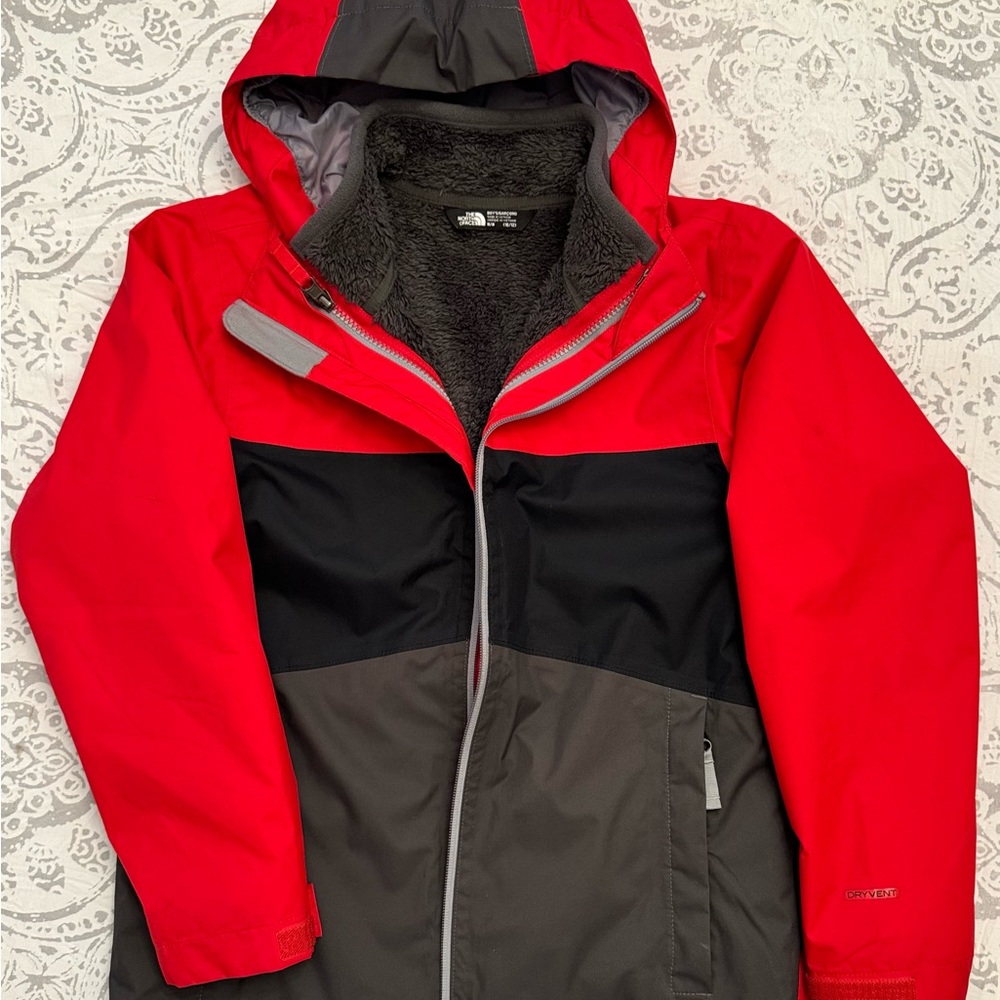 The North Face Boys’ 3 in 1 winter Coat